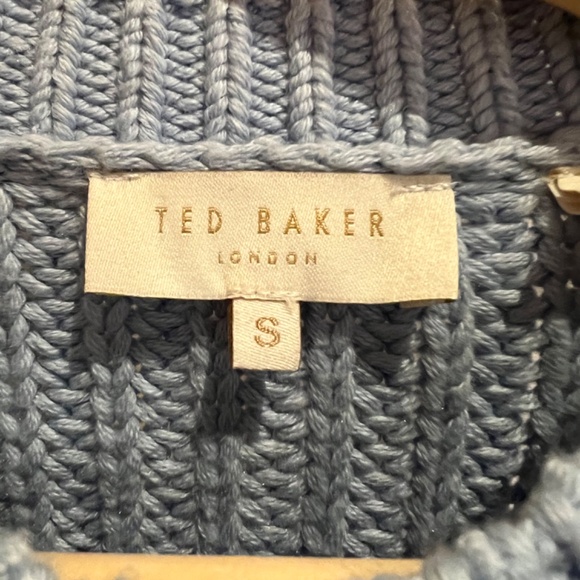 Ted Baker baby blue sweater - Picture 2 of 2